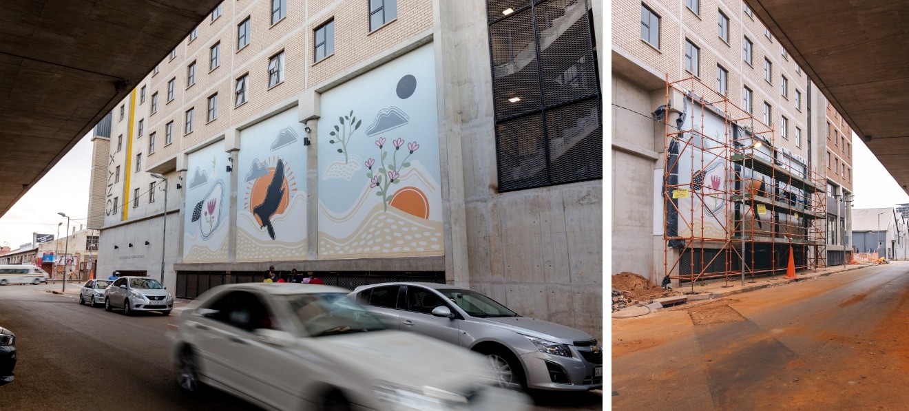 Nature’s Reprise by Balekane Legoabe at Jewel City.